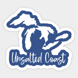 Michigan Unsalted Coast Sticker